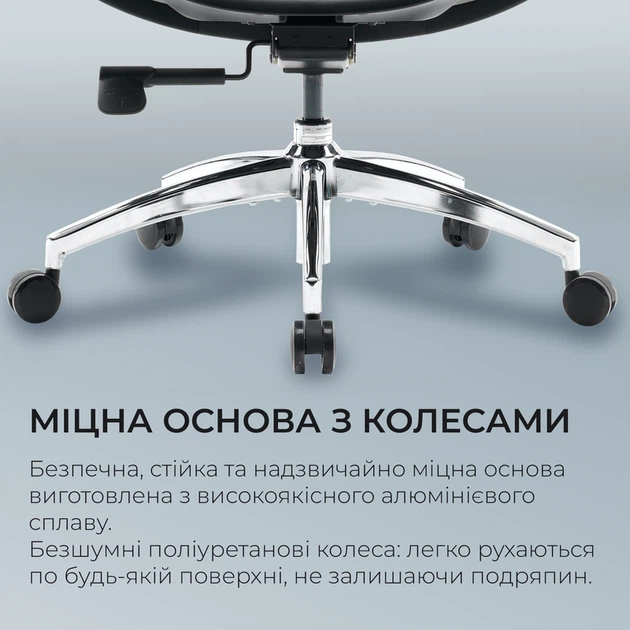 Крісло офісне Sihoo DORO S100 Mesh Black - зображення 15