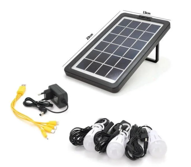 Фонарь аккумуляторный ручной Everton RT-901BT 4V 9000 MAh с солнечной батареей радио Bluetooth LED лампами от солнца - изображение 7
