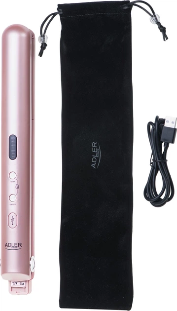 Prostownica bezprzewodowa Adler AD 2327 Różowa - obraz 10