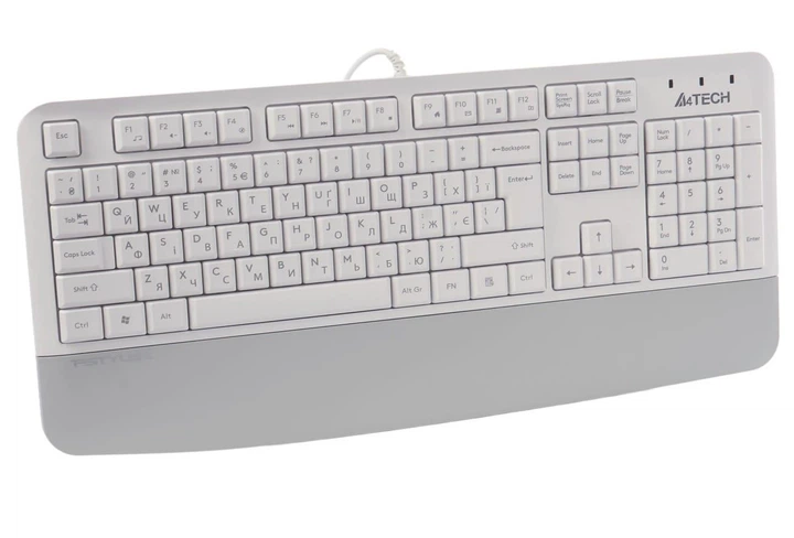 Клавиатура A4Tech Fstyler FK20 USB White (FK20 (White)) - Фото 3 Клавиатура A4Tech Fstyler FK20 USB White (FK20 (White)) - изображение 3