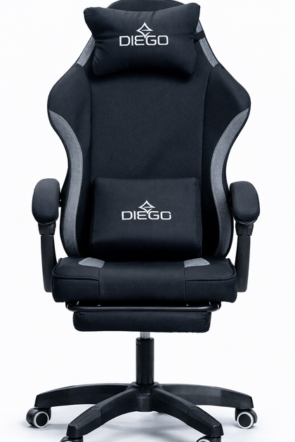 Кресло геймерское DIEGO Soft Black - Фото 7 Кресло геймерское DIEGO Soft Black - изображение 7