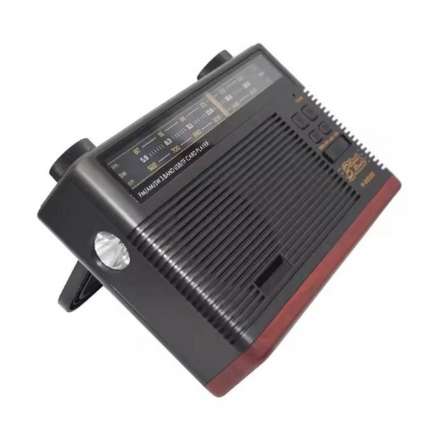 Радиоприемник аккумуляторный bluetooth M 8001BT/9681/USB+SD fm приемник для блэкаута - Фото 5 Радиоприемник аккумуляторный bluetooth M 8001BT/9681/USB+SD fm приемник для блэкаута - изображение 5