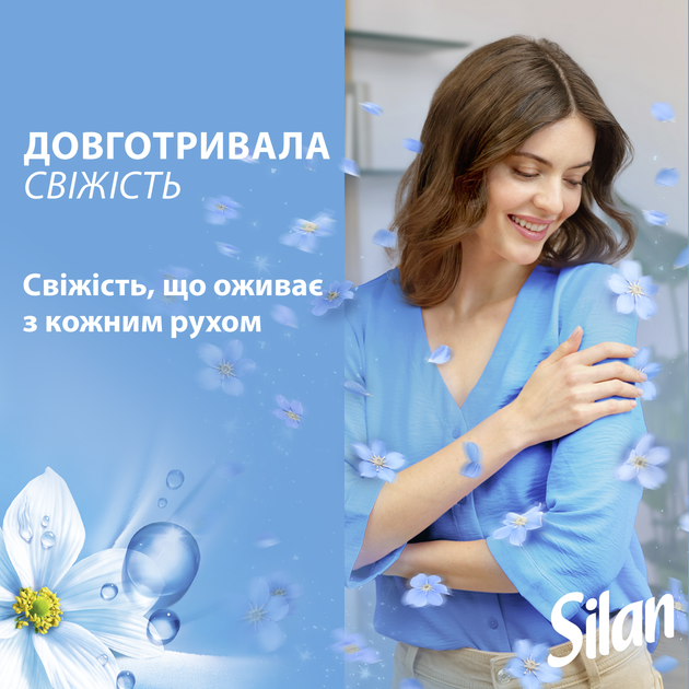 Ополаскиватель-кондиционер для белья Silan Небесная Свежесть 2860 мл (9000101581256) - изображение 5