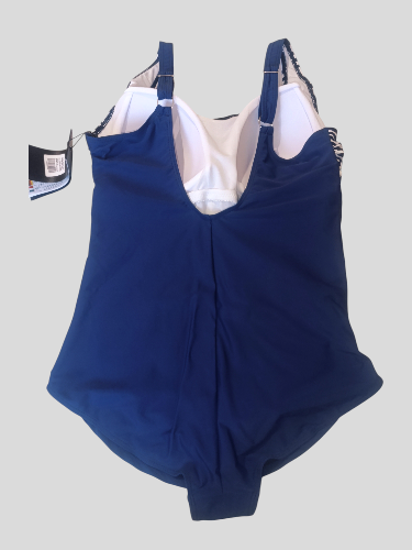 Купальник слитный Fuba 26109201 Синий 58 (5XL) бедра 126-130 см грудь 4D-5E-6F - Фото 3 Купальник слитный Fuba 26109201 Синий 58 (5XL) бедра 126-130 см грудь 4D-5E-6F - изображение 3