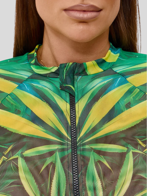 Умный купальник SPF 35 Z.Five 887604229 Зеленый 46 (2XL) ;бедра 111-115 см полнота груди 2B-3C-4D - изображение 8