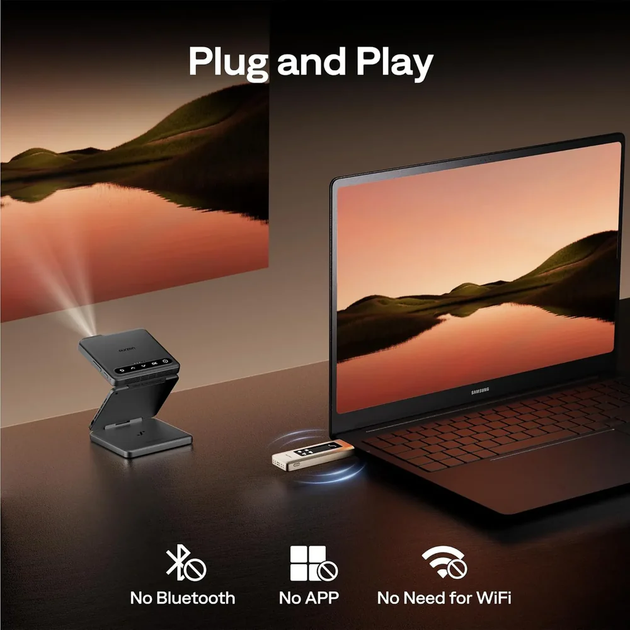 Бездротовий HDMI-адаптер Aurzen CastPlay для проєктора ZIP - изображение 3