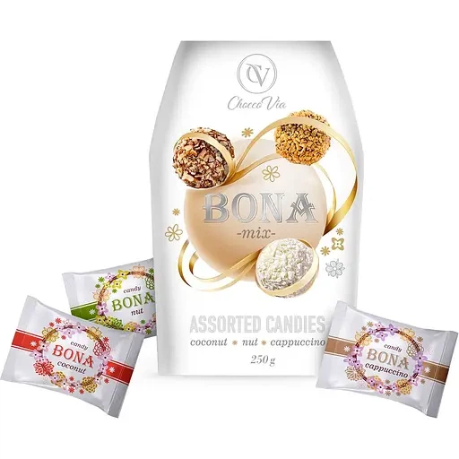 Набір цукерок Chocco Via BONA mix 250 г (60627) - изображение 2