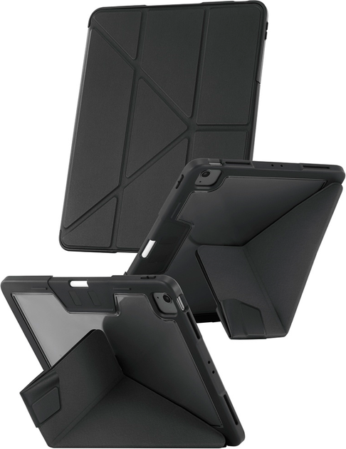 Etui plecki PanzerGlass Y do Apple iPad Air 13" 2024/2025 Black (5715685030741) - obraz 2