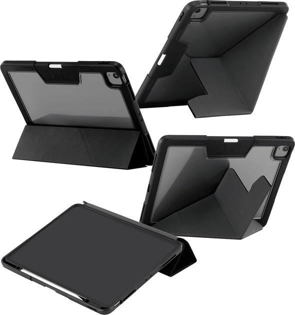 Etui plecki PanzerGlass Y do Apple iPad Air 13" 2024/2025 Black (5715685030741) - obraz 3