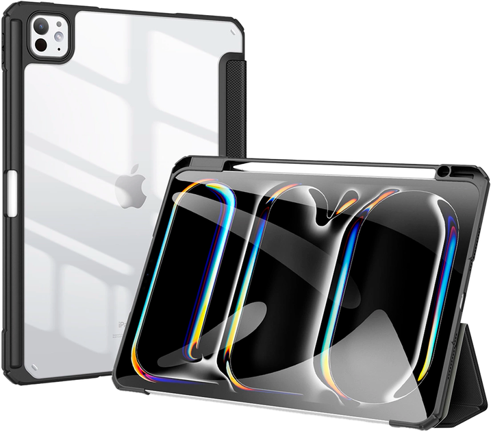 Etui plecki Dux Ducis Toby do Apple Pro 11" 2024/2025 Black (6934913006184) - obraz 2