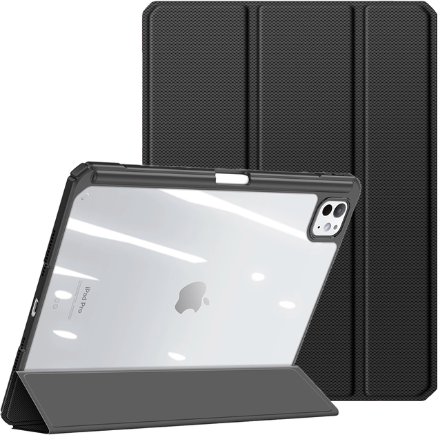 Etui plecki Dux Ducis Toby do Apple Pro 11" 2024/2025 Black (6934913006184) - obraz 4