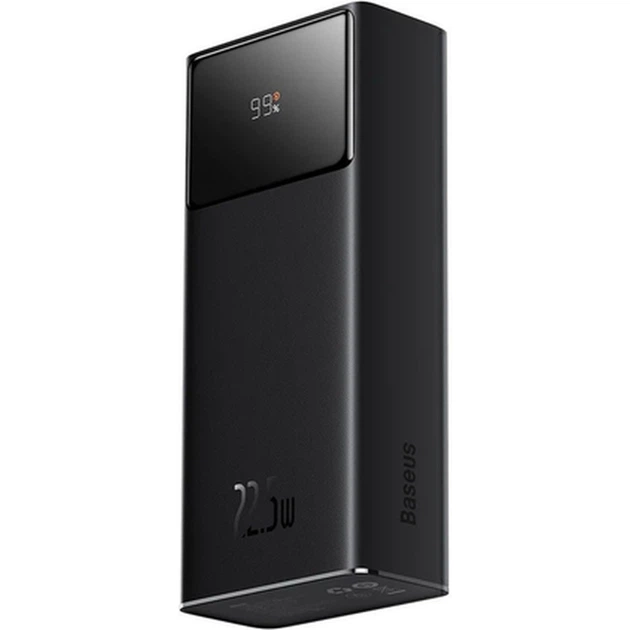 Батарея універсальна Baseus Star Lord Display 30000mAh 22.5W QC/3.0 PD/3.0 Black (PPXJ080101) - зображення 5