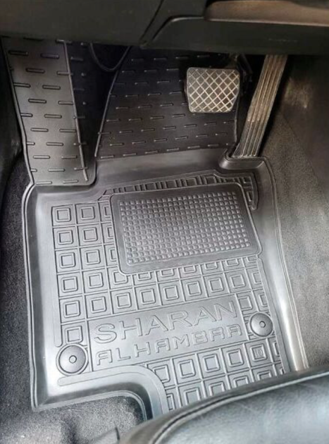 Поліуретанові килимки в салон Avto-gumm для Volkswagen Sharan 2010- ФольксВаген Шаран 2 - зображення 3