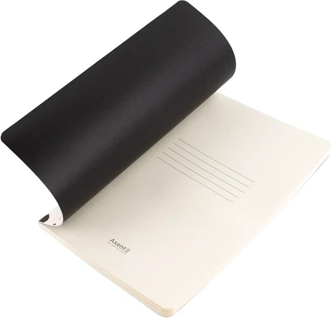 Записник Axent Partner Black&White 148x210 мм A5 60 аркушів у клітинку Біло-чорний (8710-7-A) - зображення 5