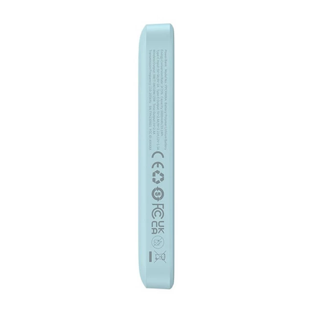 Павербанк Baseus Magnetic Mini Air з бездротовою зарядкою 20W 6000mAh Blue - изображение 7