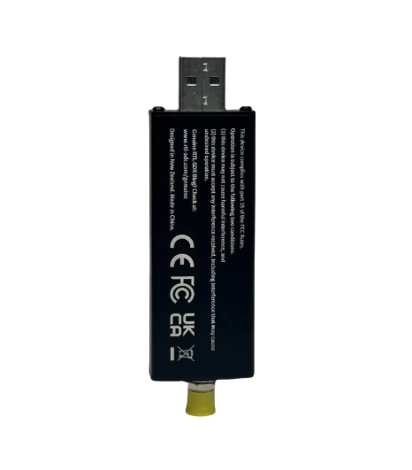 SDR радіоприймач RTL-SDR V2 RTL2832U + FC0013 (22-1100 МГц) USB - зображення 3