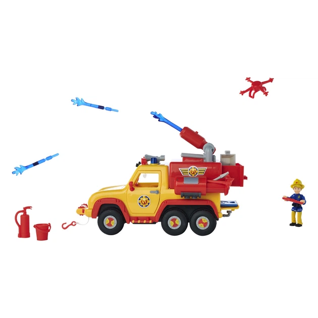 Пожежна машина Simba Fireman Sam Fire Truck Venus 2.0 з фігуркою (109251094) (4006592063610) - зображення 5