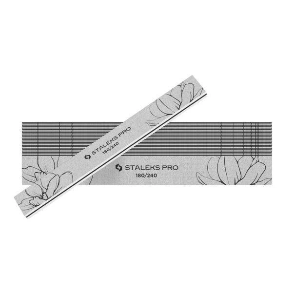 Пилочка прямая Staleks Expert 20 (180/240 грит) 25 шт/уп минеральная для маникюра и педикюра - Фото 1 Пилочка прямая Staleks Expert 20 (180/240 грит) 25 шт/уп минеральная для маникюра и педикюра - изображение 1