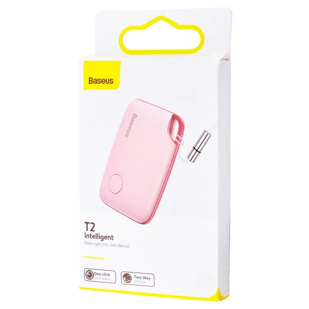 Розумний брелок Baseus T2 Ropetype Anti-Loss Device white - изображение 2