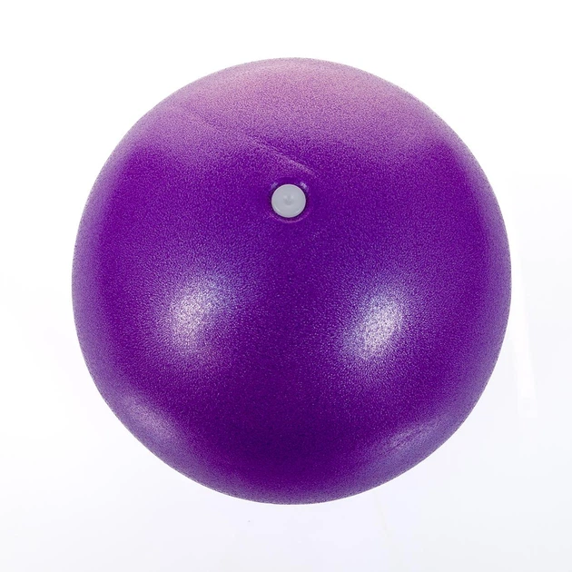Мяч для пилатеса и йоги Pilates ball Mini 25cm фиолетовый - Фото 3 Мяч для пилатеса и йоги Pilates ball Mini 25cm фиолетовый - изображение 3