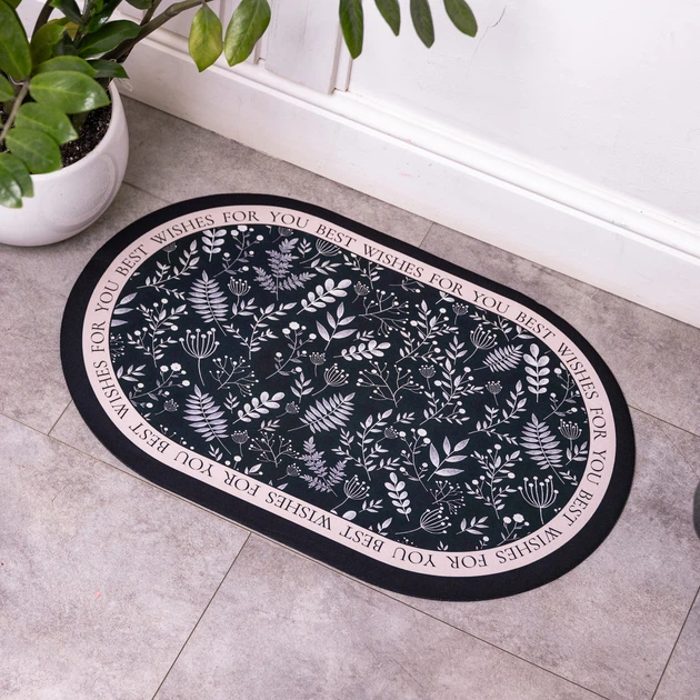 Килимок діатомітовий Botanic Oval 58*38 см універсальний HP-42-54 - Фото 4 Килимок діатомітовий Botanic Oval 58*38 см універсальний HP-42-54 - зображення 4