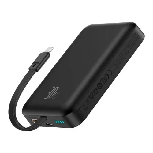 Павербанк Baseus Magnetic Mini Wireless Type-C Edition 10 000 mAh 30 W чорний P1002210B113-00 - Фото 1 Павербанк Baseus Magnetic Mini Wireless Type-C Edition 10 000 mAh 30 W чорний P1002210B113-00 - зображення 1