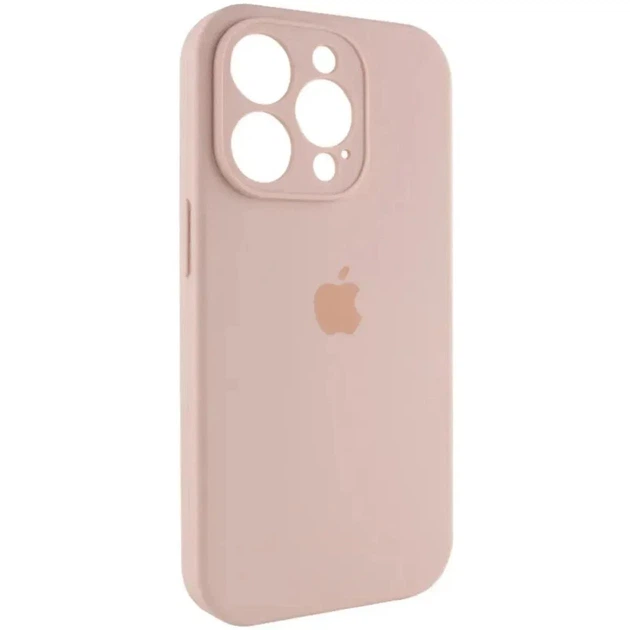 Чохол Silicone Premium case з захистом камери для iPhone 15 Pro Full Camera Protective pink sand 1941 - Фото 2 Чохол Silicone Premium case з захистом камери для iPhone 15 Pro Full Camera Protective pink sand 1941 - изображение 2