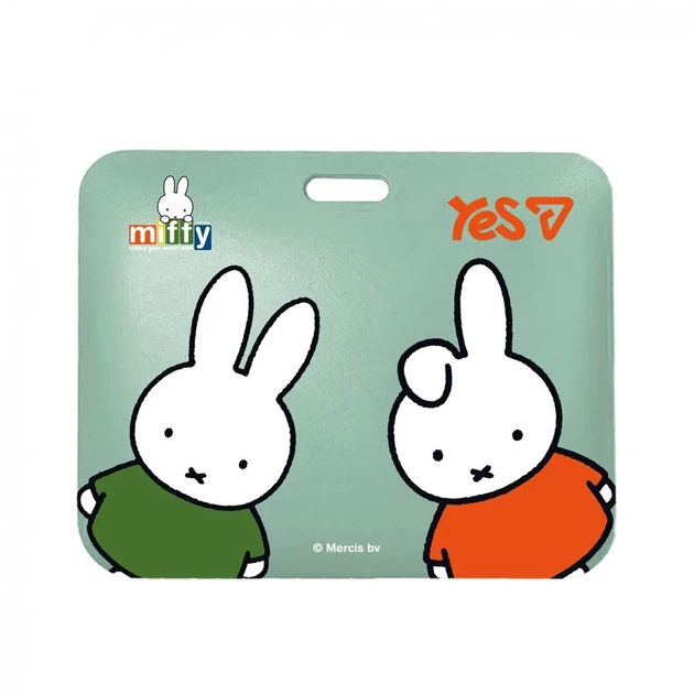 Бейдж горизонтальний YES Miffy 940400 10х8 см 5177560 - зображення 2