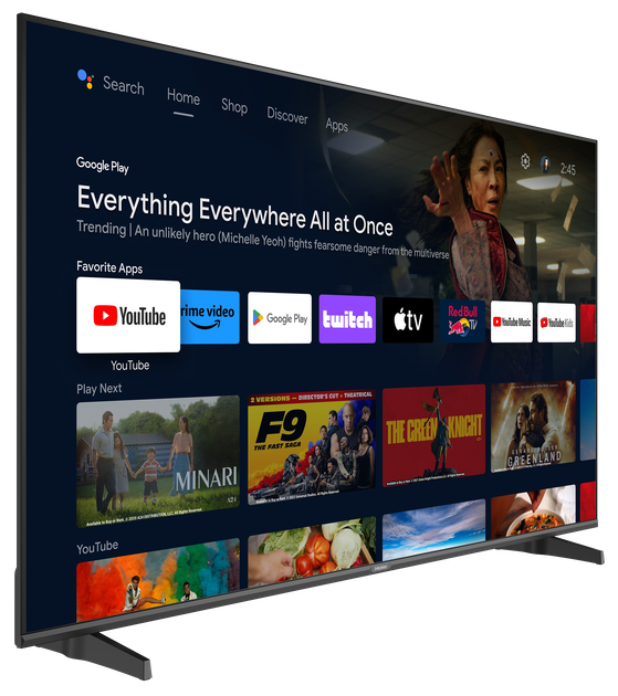 Телевізор Haier H43K85FUX 43" 4K Smart TV Google TV - Фото 3 Телевізор Haier H43K85FUX 43" 4K Smart TV Google TV - изображение 3
