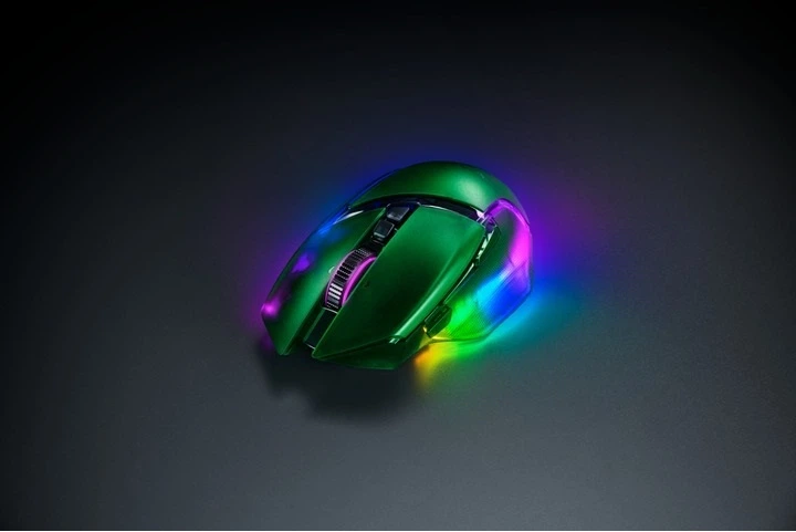 Мышь беспроводная Razer Basilisk V3 Pro 35K Wireless/Bluetooth Phantom Green (RZ01-05240300-R3G1) - изображение 6