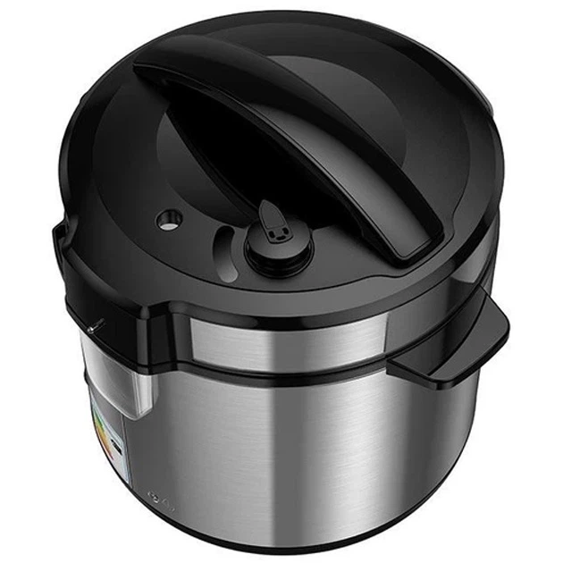 Мультиварка Hoco HJD27A 1000W, 6л електрична для приготування 3в1 (Скороварка + мультиварка + рисоварка) Чорний - изображение 4