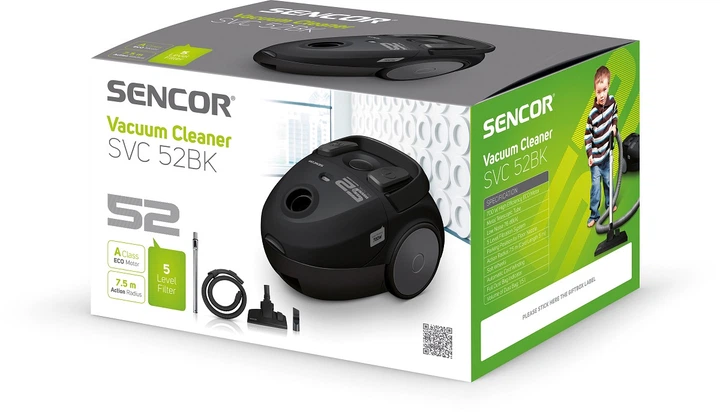 Пылесос SVC 52BK-EUE3 Sencor (2000003373093) - изображение 2