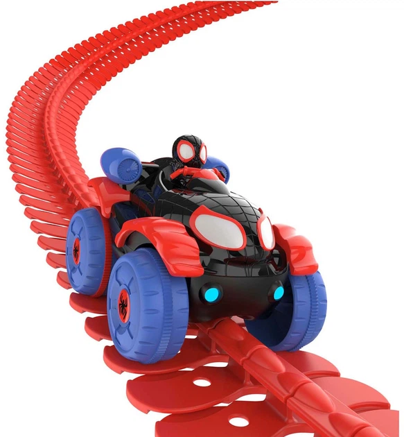 Автомобільний трек Smoby Spidey FleXtreme Set Spin 440 см 184 елементи (3032161809267) - зображення 2