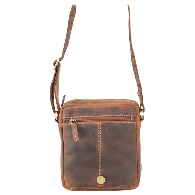 Сумка чоловіча Visconti S7 Messenger Bag A5 (Oil Tan) - Фото 4 Сумка чоловіча Visconti S7 Messenger Bag A5 (Oil Tan) - изображение 4