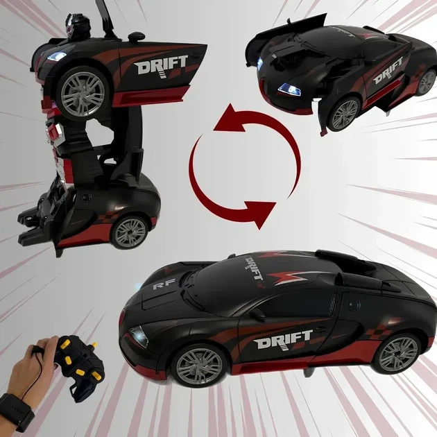 Машинка трансформер на радиоуправлении AToys Bugatti-922-1 - изображение 5