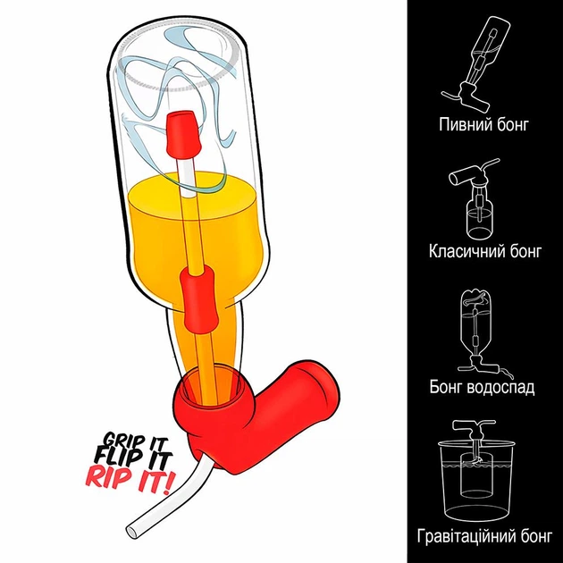 Трубка Бонг На Бутылку Knock Out Beer Bong - Фото 3 Трубка Бонг На Бутылку Knock Out Beer Bong - изображение 3