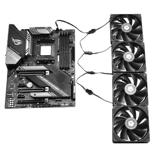 Разветвитель питания вентиляторов ID-Cooling FS-04 - Фото 3 Разветвитель питания вентиляторов ID-Cooling FS-04 - изображение 3