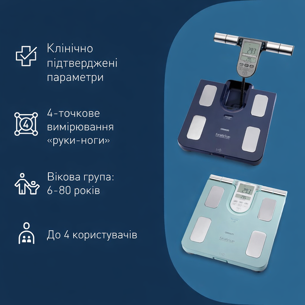 Весы-анализаторы OMRON BF-511 (HBF-511-B-E) - изображение 9