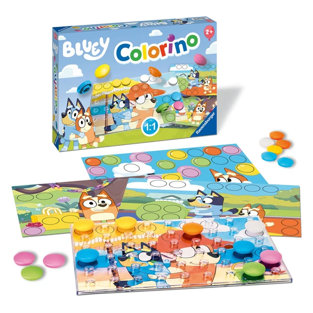 Gra planszowa Ravensburger Bluey Colorino (4005556226849) - obraz 2