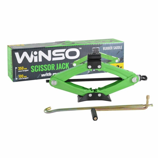 Домкрат ромбовий Winso 1,2т 100-350мм - изображение 2
