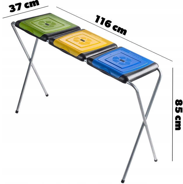 Підставка для пакетів для сортування сміття Kadax Amal K3687 - зображення 2