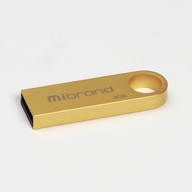 Флеш-накопичувач Mibrand Puma USB2.0 8GB Gold (MI2.0/PU8U1G) - Фото 2 Флеш-накопичувач Mibrand Puma USB2.0 8GB Gold (MI2.0/PU8U1G) - изображение 2