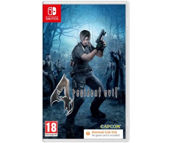 Игра Resident Evil 4 (ваучер на скачивание) (русские субтитры) (Nintendo Switch) - Фото 1 Игра Resident Evil 4 (ваучер на скачивание) (русские субтитры) (Nintendo Switch) - изображение 1