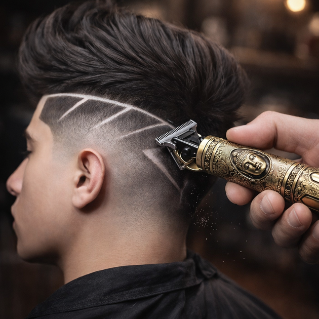 Аккумуляторная машинка для стрижки волос SmartUs HAIR CLIPPER WS-T99 бритва триммер окантовальная для бороды 5 Вт (V3995) - Фото 8 Аккумуляторная машинка для стрижки волос SmartUs HAIR CLIPPER WS-T99 бритва триммер окантовальная для бороды 5 Вт (V3995) - изображение 8