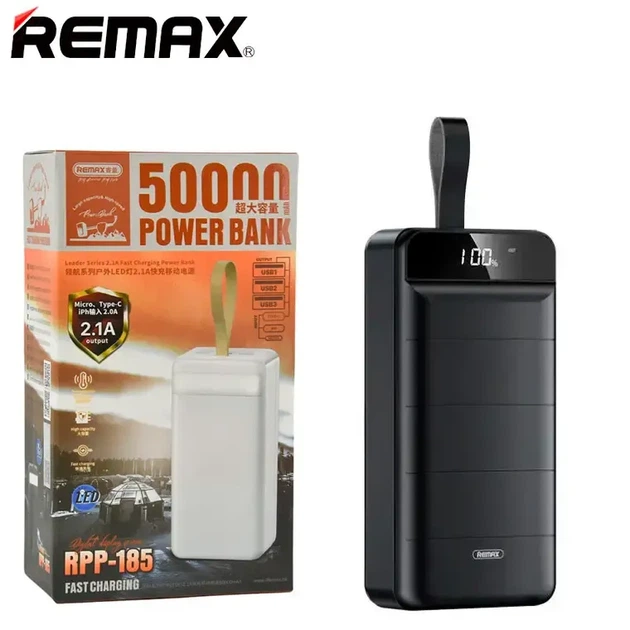 Повербанк Remax RPP-185 50000 mAh - изображение 3