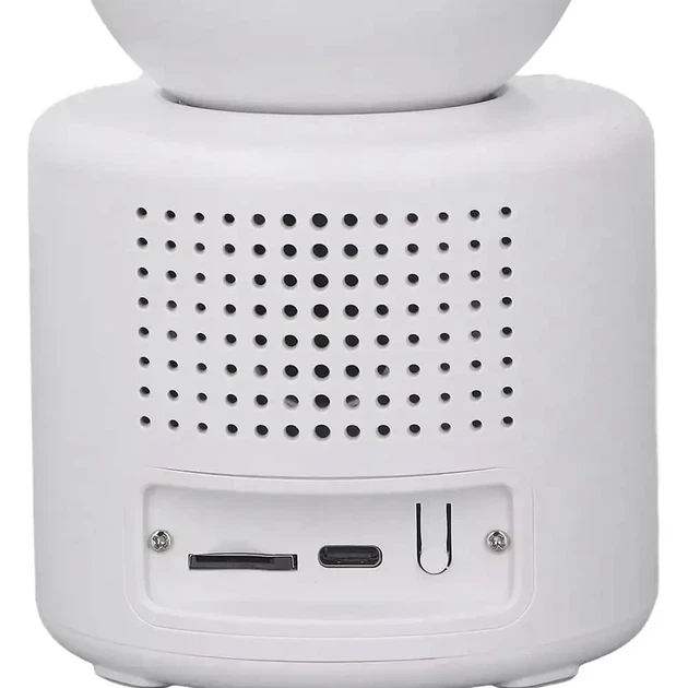 IP камера видеонаблюдения Wi-Fi C31 поворотная с экраном, датчиком движения, ночным видением и двусторонней связью белая Full HD - изображение 5