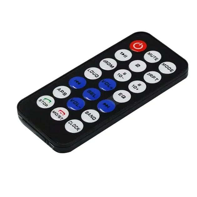 Автомагнитола 1din с Bluetooth USB SD RGB подсветкой и пультом дистанционного управления модель 1581 черный - изображение 7