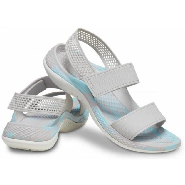 Кроксы сандалии Crocs Crocs Sandal LiteRide 360 Pearl/White Multi 39 (EU 39-40) - Фото 4 Кроксы сандалии Crocs Crocs Sandal LiteRide 360 Pearl/White Multi 39 (EU 39-40) - изображение 4