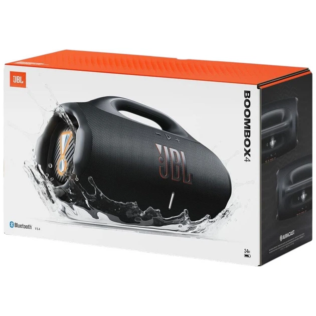 Портативна колонка JBL Boombox 4, Чорний - 651696 - Фото 7 Портативна колонка JBL Boombox 4, Чорний - 651696 - зображення 7