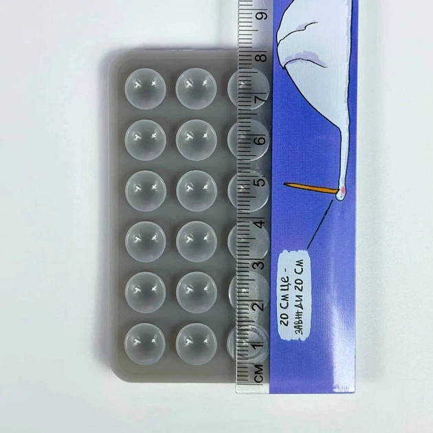 Держатель-присоска Double Side Silicone, Фиолетовый - 610670 - Фото 4 Держатель-присоска Double Side Silicone, Фиолетовый - 610670 - изображение 4
